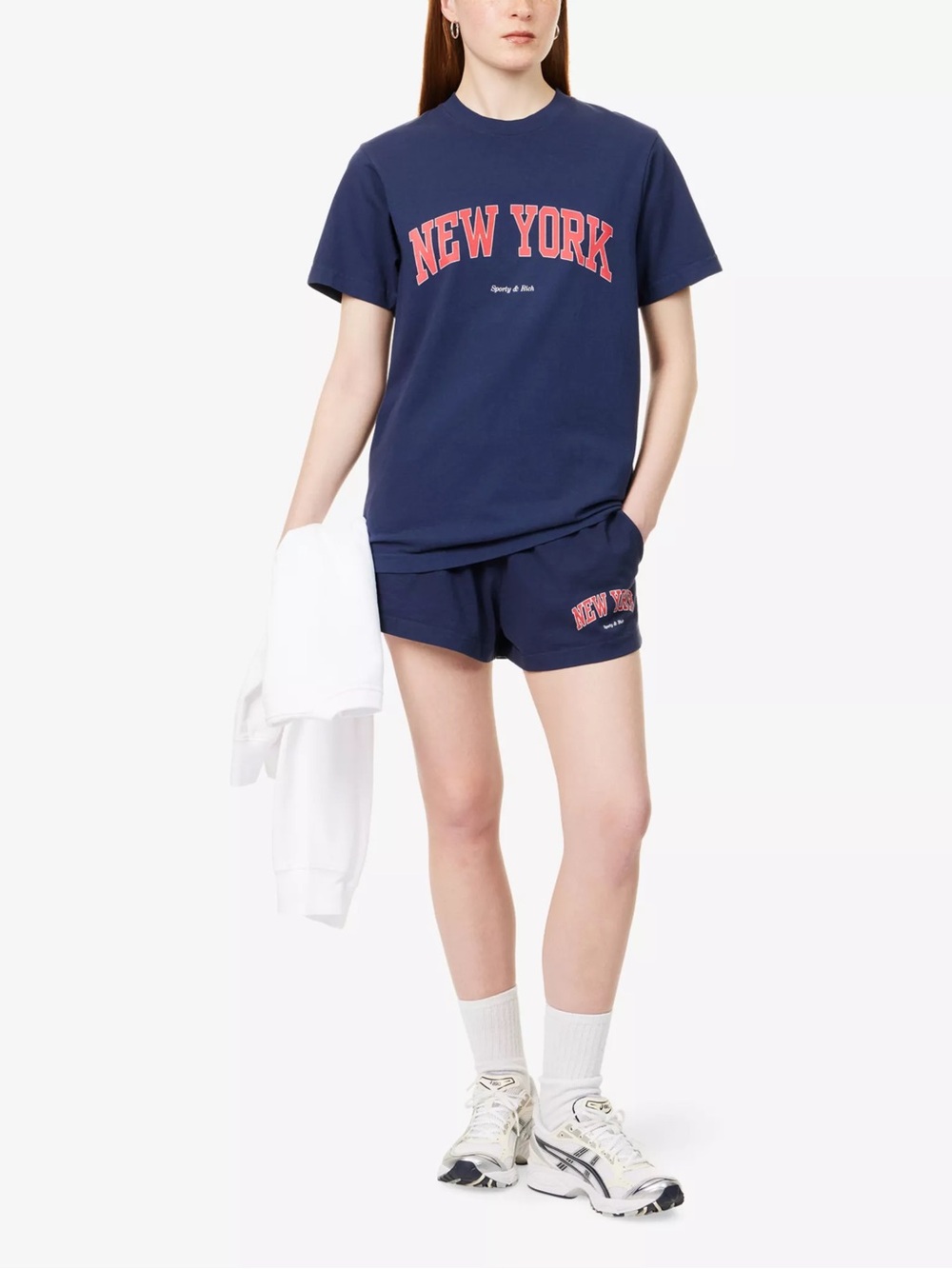SPORTY & RICH NEW YORK T SHIRT - Picture 5 of 7